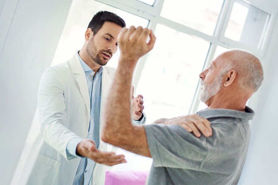 Doctor with Patient